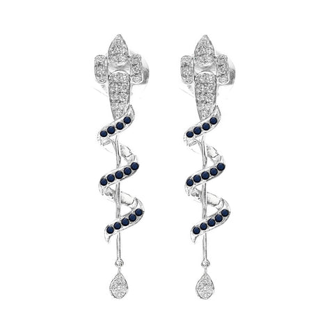 NEW PRODUCT : SAPPHIRE PERSONALIZED EARRINGS  (EXCLUSIVE TO PRECIOUS)