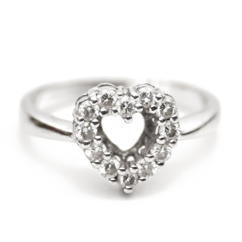 NEW PRODUCT : DIAMOND PERSONALIZED HEART RING